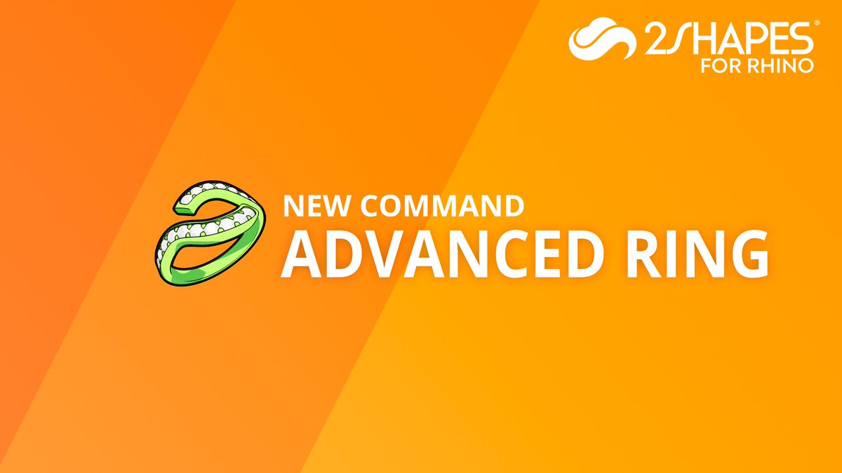 2shapes's tweet photo. New features have been released on #2Shapes for Rhino!
The Advanced ring, Hinge, and other amazing commands are now available for everyone with the latest update.

Read the full article at: https://t.co/yQXjOOd3PP https://t.co/o0ScKPXJnM