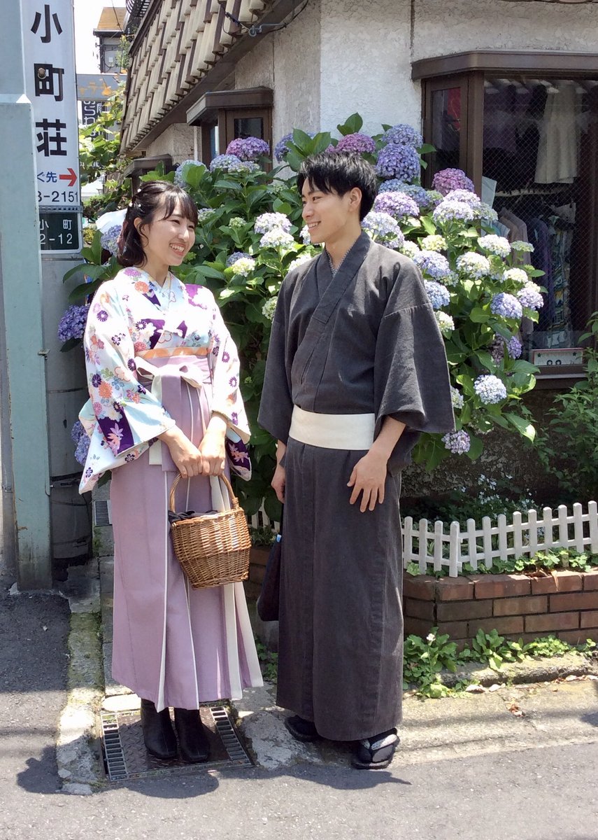鎌倉 着物レンタル 花のん ご利用有り難うございました 袴スタイル 鎌倉紫陽花散策と言う事ですね 綺麗なお写真たくさん撮ってくーださい 鎌倉着物レンタル 鎌倉夏着物 鎌倉浴衣 鎌倉紫陽花 鎌倉デート