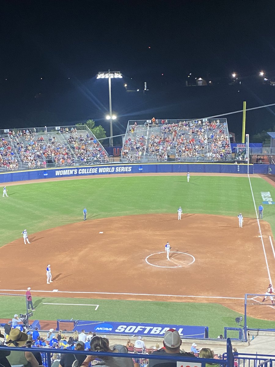 One of my favorite days of the year is when we get to take our seniors to the WCWS!  Such a great event to have in our state!