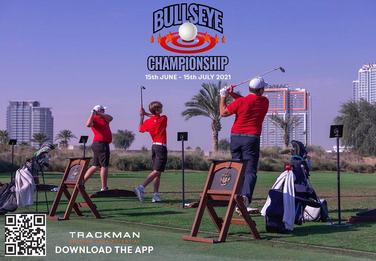 TrumpGolfDubai's tweet image. Are you getting ready for the International TrackMan Bullseye Championship? 

Practice on the range for AED85 for a pyramid and AED150 for unlimited range balls.

Beat the world leaderboard. 

#trumpgolfdubai #trackmanrange #bullseye #championship #drivingrange