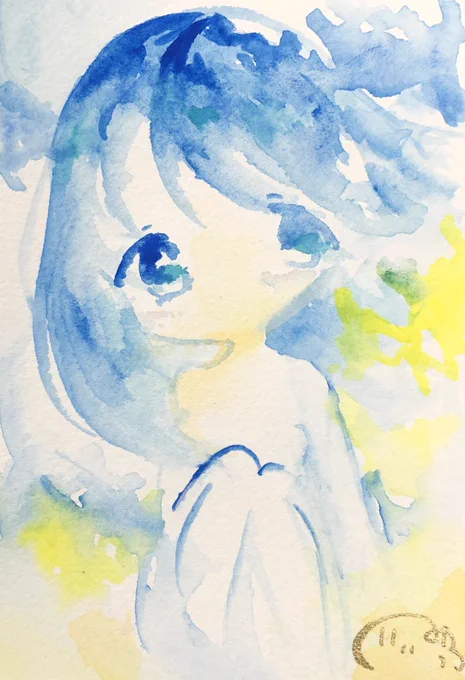 「水彩ドローイング #1~#4」 