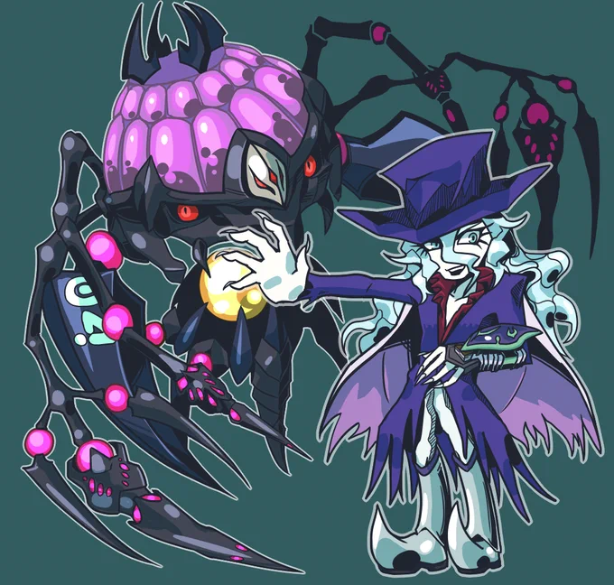 大昔に描いたクラゲ先輩🧜‍♂️ 