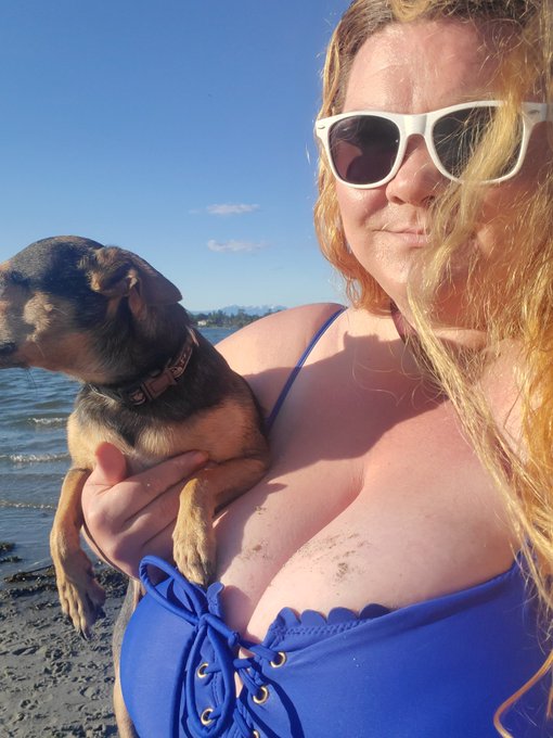 Tried to take photos with Duster on his walk tonight 🤣🤣 https://t.co/5HuJnYCPJV<a href="/tag/bbw"class="tags"><span>#bbw</span></a><a href="/tag/misadventuresoflark"class="tags"><span>#misadventuresoflark</span></a>