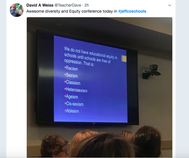 NotJeffcoJason's tweet image. "Kentucky's Education Commissioner Jason Glass said "I oppose efforts to limit free speech and the exchange of ideas in our classrooms" regarding teaching Critical Race Theory. But as Supe in #Jeffco I supported progressive indoctrination of #k12 children. #kyedchat #kypolitics