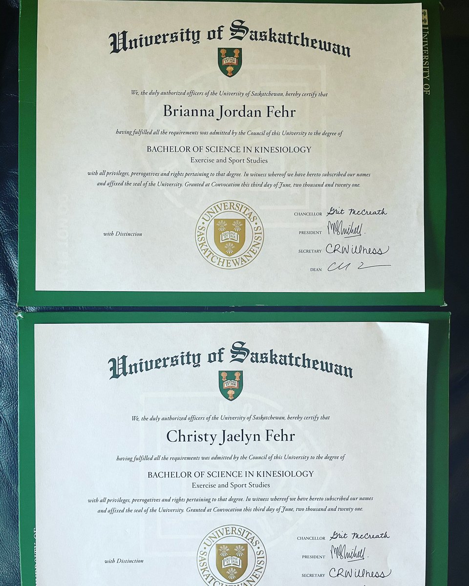 LBrackenbury's tweet image. It’s officially official...with distinction!
#USaskClassOf2021