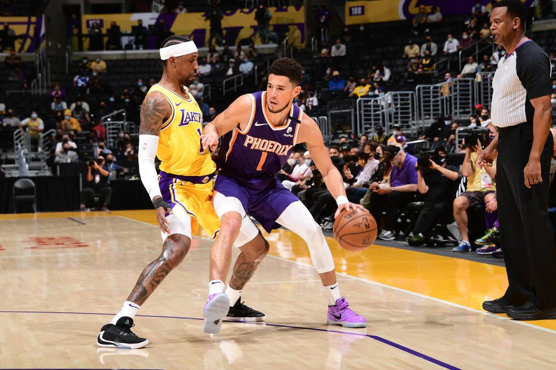 NBA_QHighlights's tweet photo. Devin Booker 1st Half:

33 PTS
6 REB
11/16 FG
7/8 3P https://t.co/pVB5gzBAgR