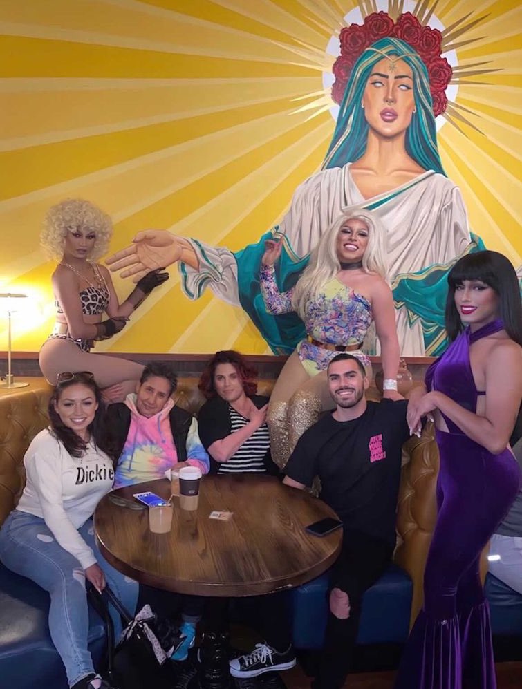 AmouraTeese's tweet photo. Saturday Brunch at #SanteriaSF in Castro! 1130am &amp; 2pm Seatings! $5 Cover! This Saturday June 5th! #DragBrunch #DragBrunchSF #DragSF https://t.co/2ihaTc81mq