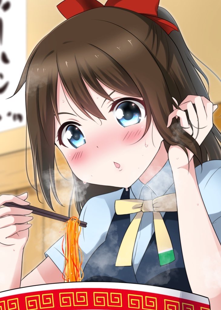 桜坂しずく 「おひるごはん 」|ぜろのイラスト
