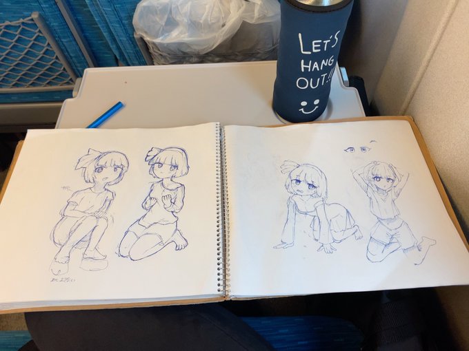 新幹線落書きちゃん 