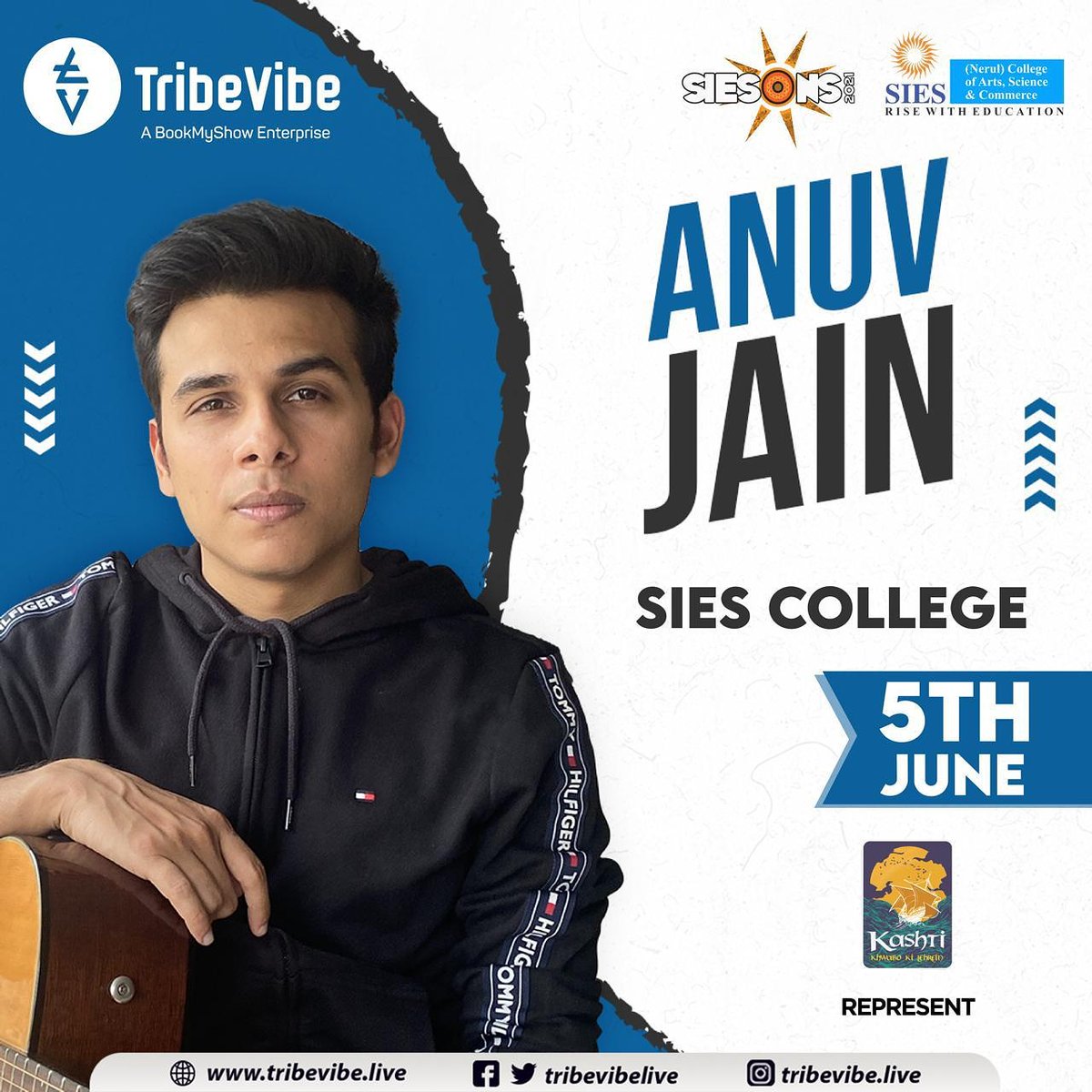 TribeVibeLive's tweet photo. (Continue..)
*Note: The event is for the students of SIES*
#TribeVibeMusic #MusicTribe #TribeVibeLive #TribeVibe #AnuvJain #Siesons #SiesonsFest #SIESCollegeOfArtsScienceAndCommerce #SIES #Nerul #NaviMumbai #RepresentManagement https://t.co/PyjM5ASEo6