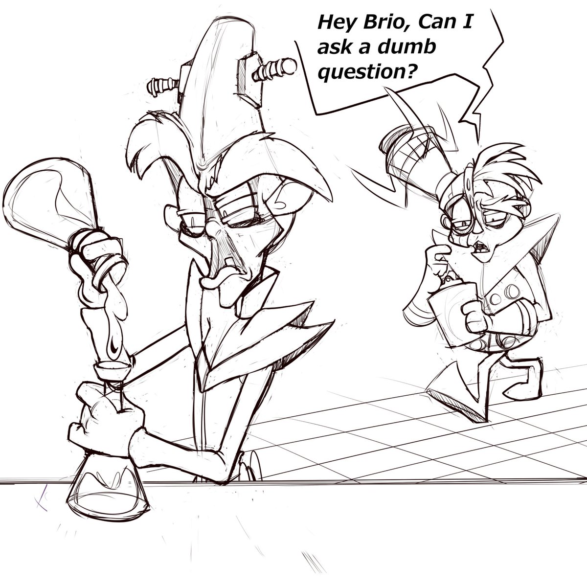 BiologistBrio's tweet photo. // The N-Team is basically the Golden Girls and you can't change my mind.
#CrashBandicoot #CrashBandicoot4 #DrNBrio #DrNGin #CrashBandicootFanart https://t.co/ItEGltOxcB