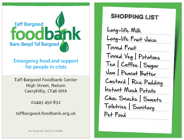 BargoedTaff's tweet photo. Could you help with an item or two off our shopping list?  To drop-off call 01443 450 832 https://t.co/3W5xyDfE71