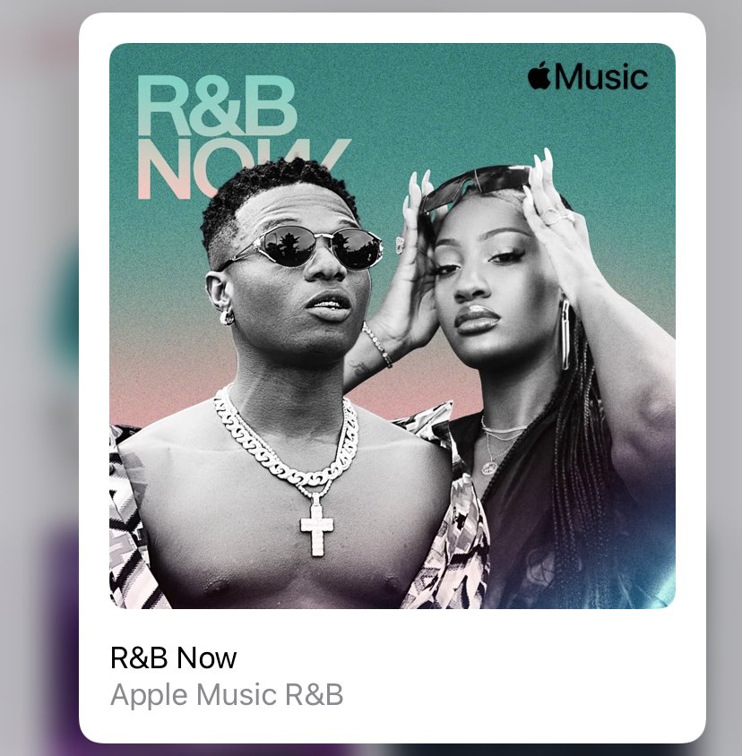 Omobarwiz's tweet image. .@wizkidayo &amp;amp; @temsbaby cover Apple Music’s “R&amp;amp;B Now” playlist with “Essence” now moved up to #1. 🇺🇸

WORLD DOMINATION! SONG OF THE SUMMER! 🔥🔊🔥

music.apple.com/us/playlist/r-…