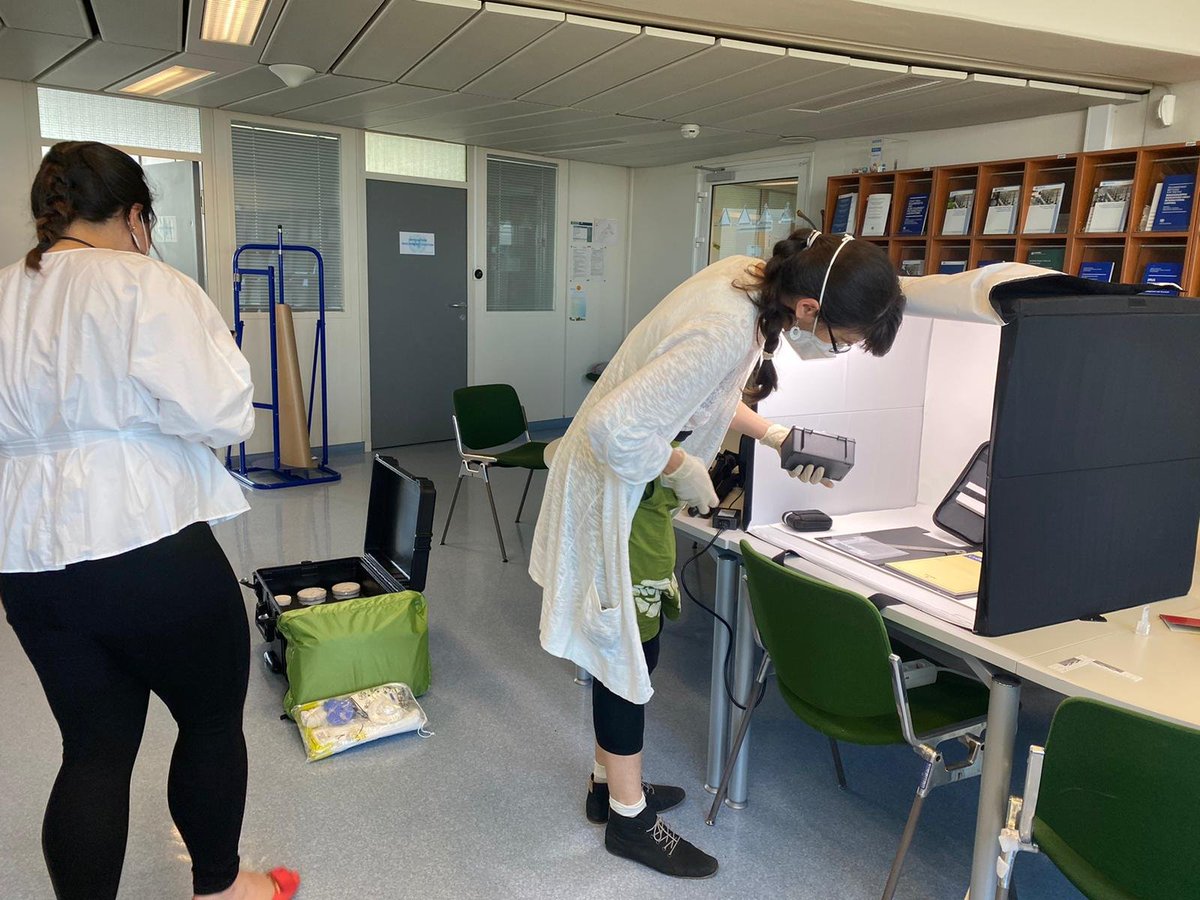 UNODC_GPCD's tweet photo. CRIMJUST official @HildaOlivia14 is currently w/ @unodc_lab taking stock of crime scene kits &amp; RAMAN devices to be delivered to supported countries as part of #OperationAzure trainings of the @UN_OPIOIDS 

More details coming 🔜 https://t.co/gtHN6qbDYS
