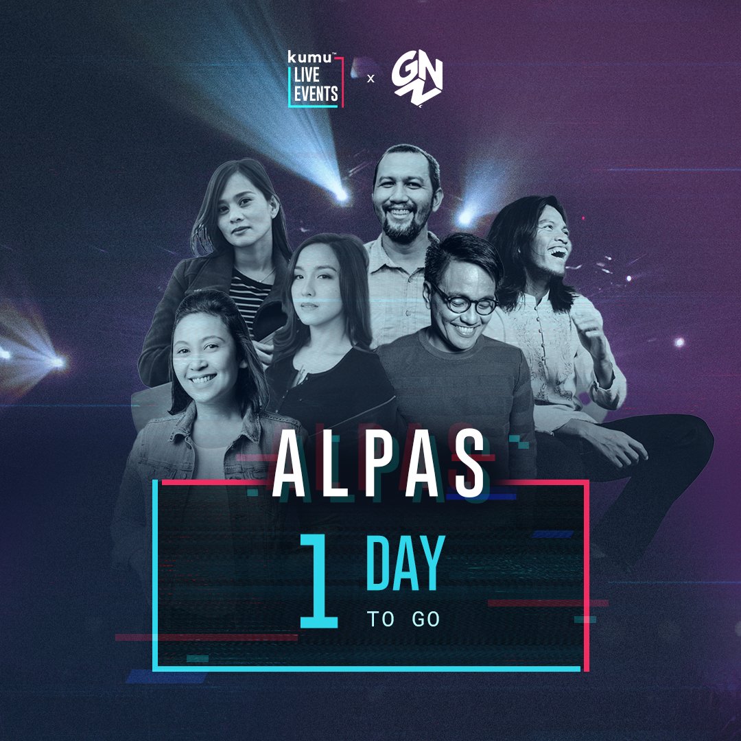 kumuPH's tweet photo. Bukas na! May ticket ka na ba! Habol na!
See posters for steps on how to purchase tickets and watch the concert!
Kita-kits! #AlpasPH #kumuxGNN https://t.co/K8aKPl6q6J