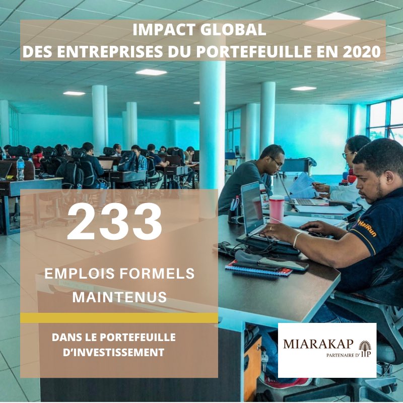linkedin.com/posts/miarakap… 

#madagascar #pme #fandraharahana #covid19 #entreprises #entrepreneurs #SDG8 #ODD8