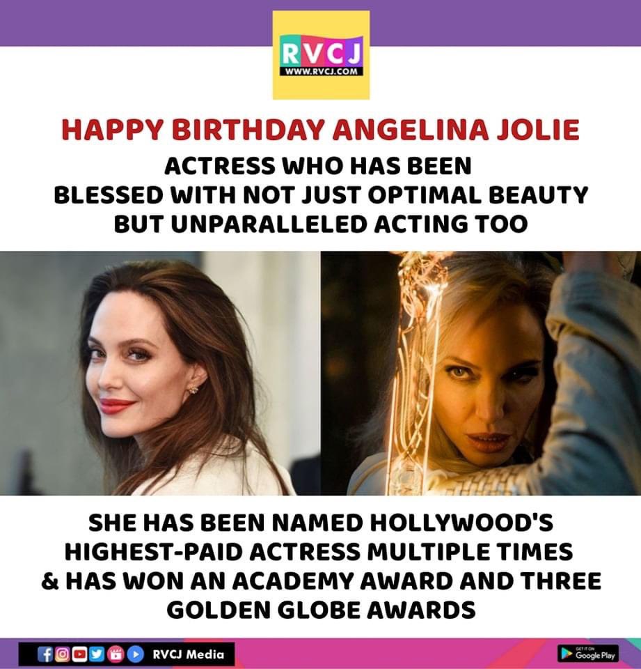 Happy Birthday Angelina Jolie      