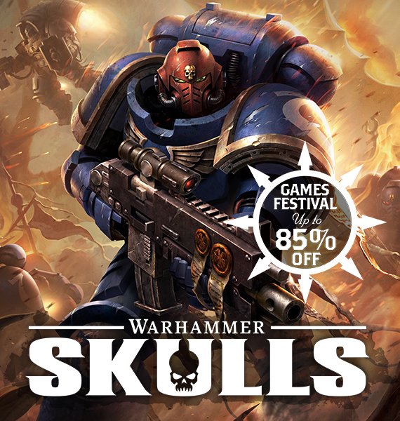We're part of the Warhammer Skulls event, a celebration of all things video games and Warhammer, a match made in heaven if we've ever seen one!

Chaosbane is 70% off for the base game and the Slayer Edition on PC. There's no better time to upgrade!
store.steampowered.com/bundle/16609/W…