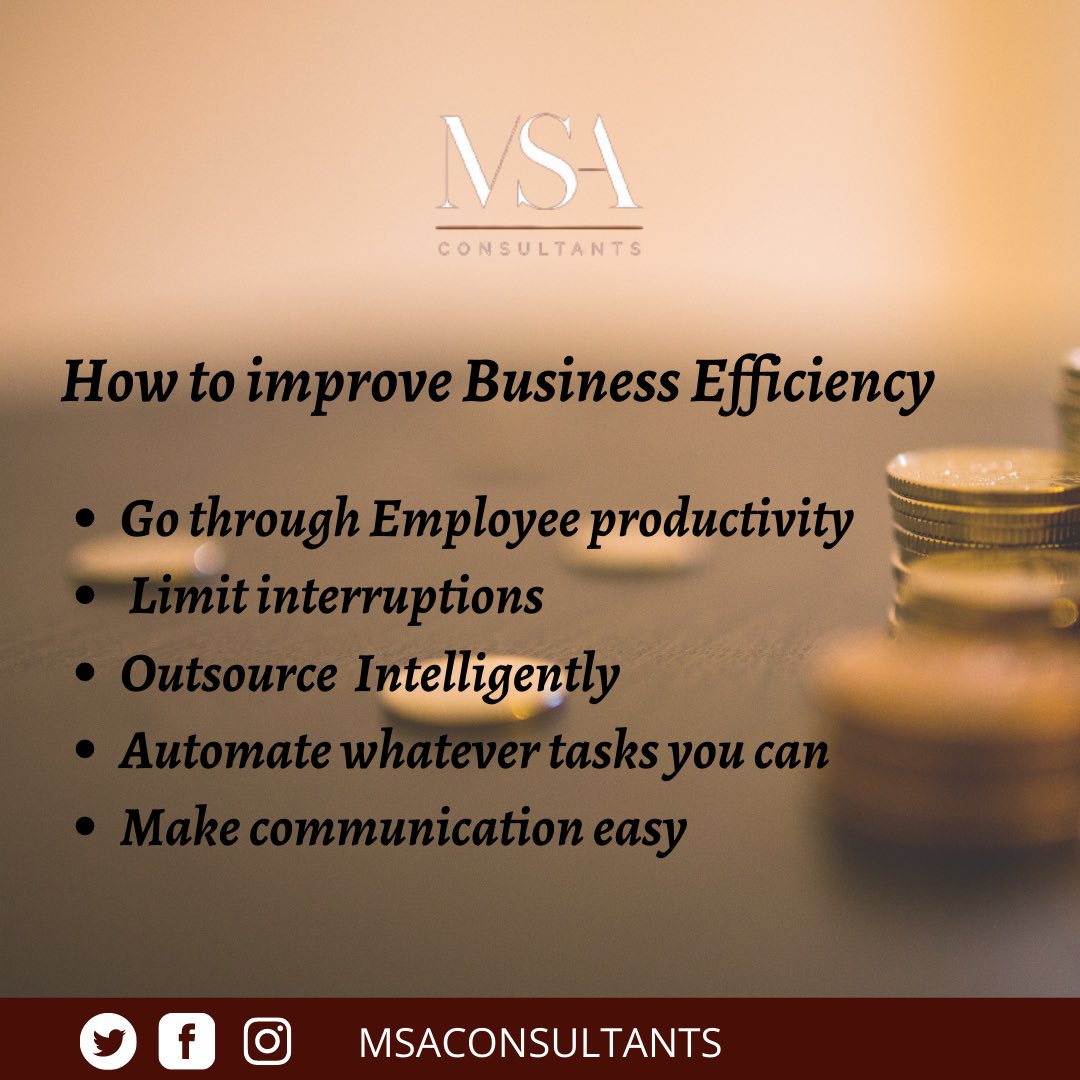 MSA_Consultants's tweet image. A Business that reviews improves.

Visit our website for more information or send us a Dm.

msa-intl.com

#msaconsulting #msa #accounting #auditing #consulting #tax #finance #business #account #virtualaccountants #businessrules #friday #reviews #bookkeeping #efficiency