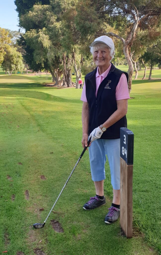 Blind Golf - HOLE IN ONE 

Lorraine Manera starred at golf on Tuesday June 1st when she holed out in one on the 3rd hole at Lake Claremont Golf Course.