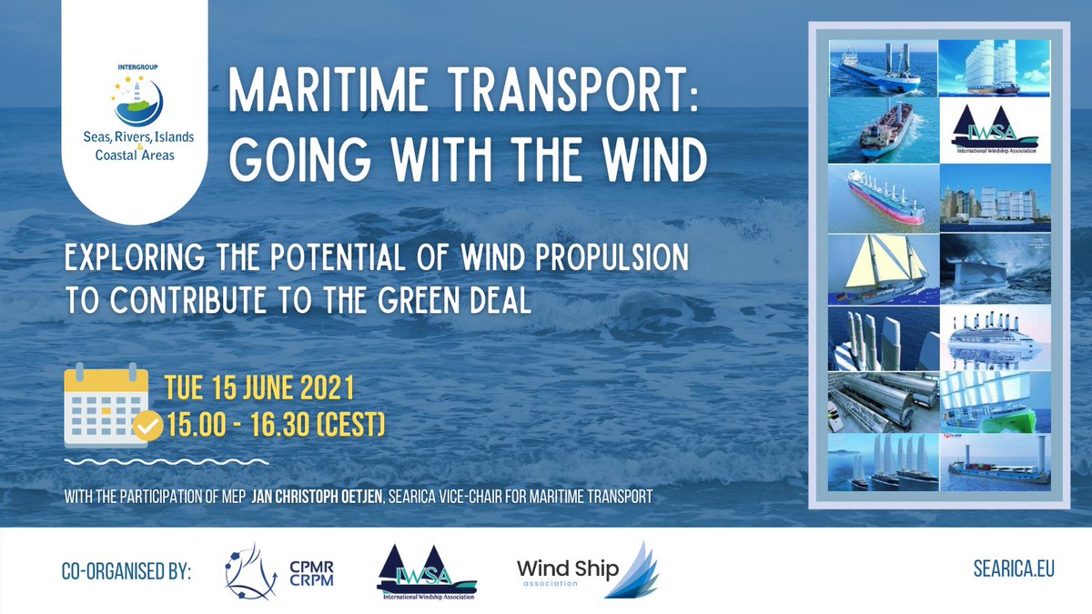 Searica_ITG's tweet photo. 🗓️Upcoming #SEArica webinars, register now! 

🔇#UnderwaterNoise ➡️Tue 8 June👉https://t.co/y0JJYMgDZK 

🚢#Decarbonization of #Shipping ➡️ Tue 15 June 👉https://t.co/pRxQOJKYHb

🪂#WindPropulsion ➡️ Thu 17 June 👉https://t.co/tUuFE3TX99 https://t.co/UYQuwO29Zr