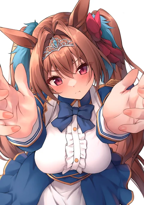 「ちょっと!よそ見してないでちゃんとアタシだけ見てなさいよね!」
#ウマ娘 #ダイワスカーレット 