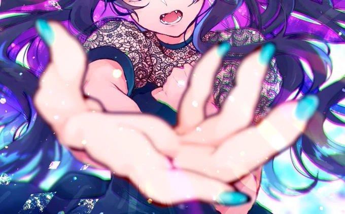 #おてててえてえ絵 