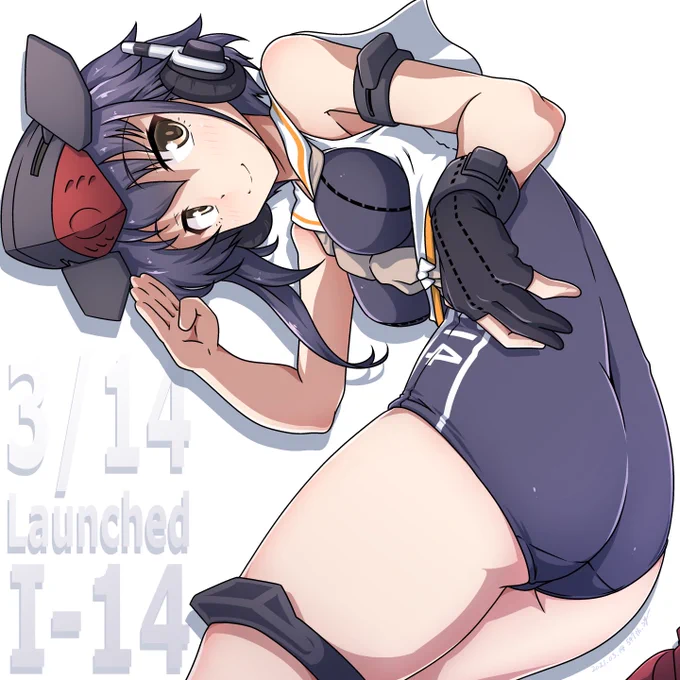 過去絵の再掲で伊14さんを描いた気になっておきましょう… 
