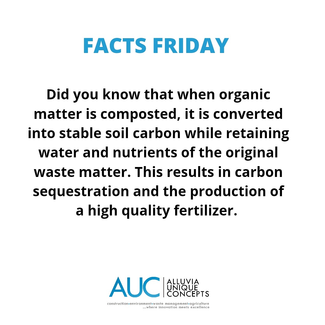 Organic matter, besides serving as a reservoir of nutrients and water in the soil also aids in reducing compaction and surface crusting and increases water infiltration into the soil.

.
.
.
#TGIF 
#Facts
#factfriday 
#FridayVibes