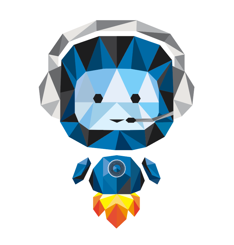 butterudderrrr's tweet photo. @polystarter @polystarter #PolystarterWeeklyChallenge
- Polygon style art
- Blue and black (and some white) theme like polystarter
- a headphone with a mic was added to its a mascot that helps the community with queries.
- a rocket-like leg was also used added to show that its a launchpad https://t.co/7r8a9ZSwTN