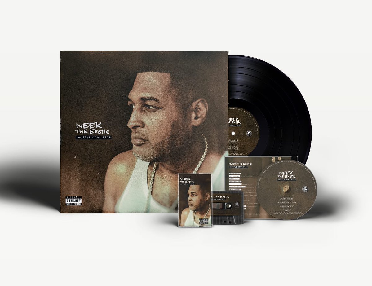 Revorg Records (@revorgrecords) on Twitter photo Revorg Records are proud to announce the release of <a href="/NeekTheExotic/">Neek The Exotic</a> LP "Hustle Don't Stop". .
Which boasts features from O.C., <a href="/MeyhemLauren/">MEYHEM LAUREN</a>, Large Pro, <a href="/SadatX/">Sadat X</a>, <a href="/BumpyKnuckles/">Freddie Foxxx</a>, Mikey D, JS-1 & more....
Get Vinyl, CD and Cassette Now at revorg.co.uk Revorg Records are proud to announce the release of <a href="/NeekTheExotic/">Neek The Exotic</a> LP "Hustle Don't Stop". .
Which boasts features from O.C., <a href="/MeyhemLauren/">MEYHEM LAUREN</a>, Large Pro, <a href="/SadatX/">Sadat X</a>, <a href="/BumpyKnuckles/">Freddie Foxxx</a>, Mikey D, JS-1 & more....
Get Vinyl, CD and Cassette Now at revorg.co.uk