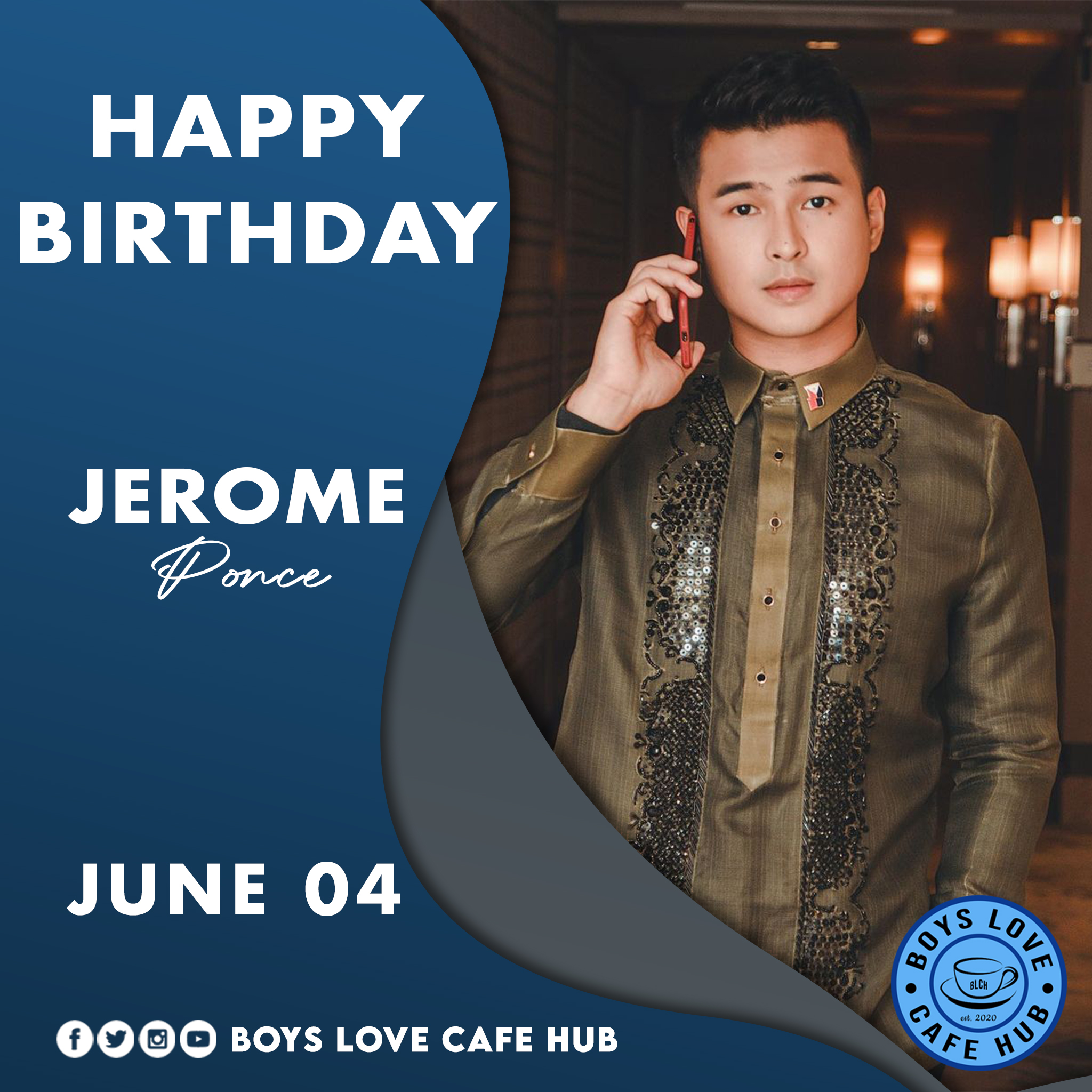 Happy Birthday, Jerome Ponce!      