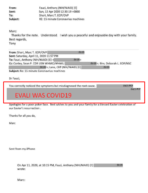 #EVALI #COVID19 #FauciEmails #Fauci