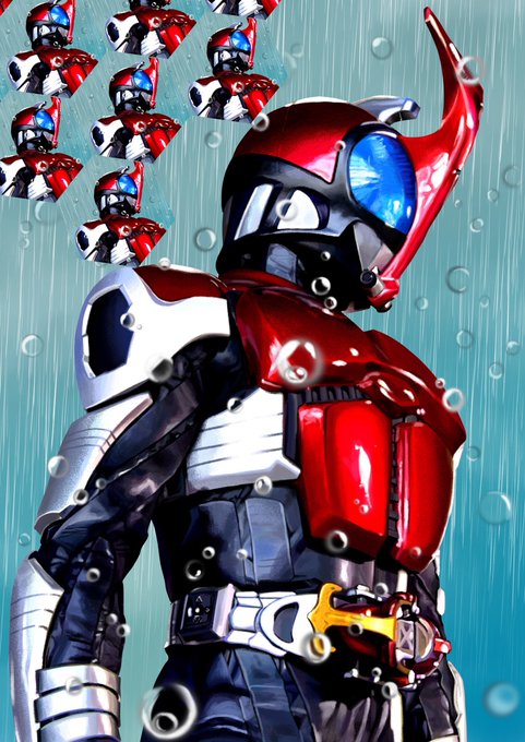 仮面ライダーカブトのtwitterイラスト作品