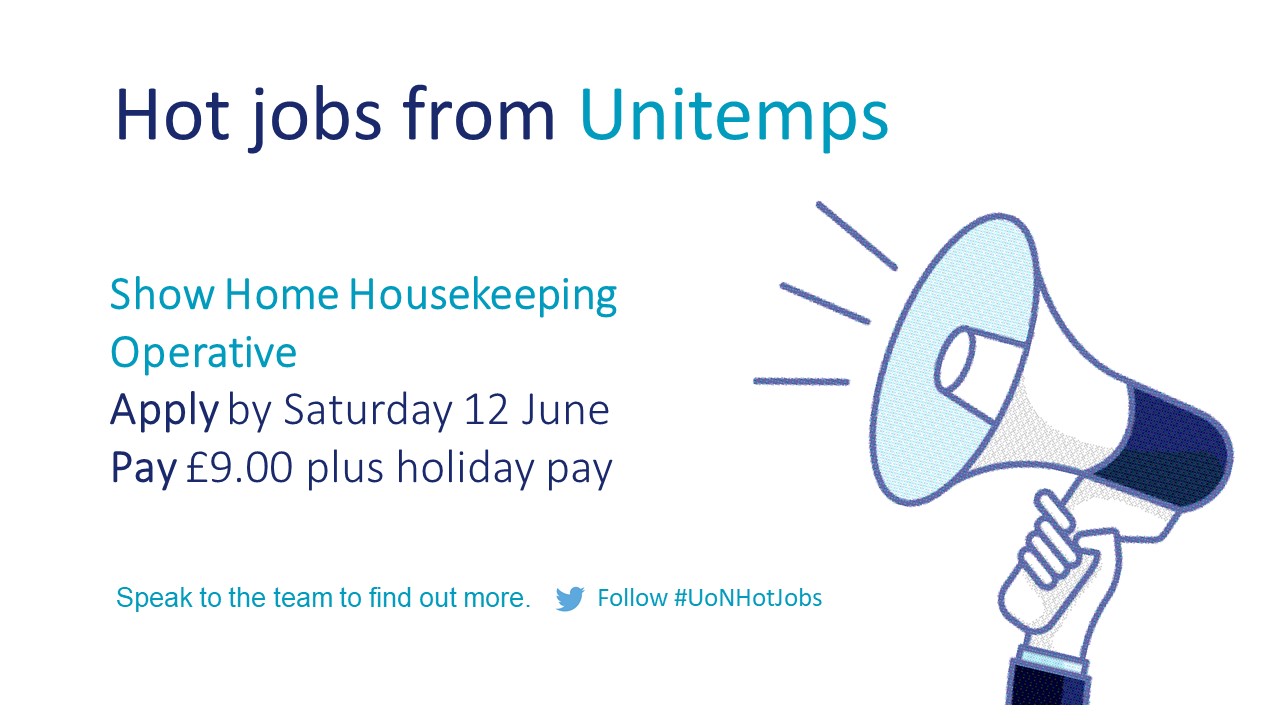 UoN Careers on Twitter "Progression opportunities and fully paid