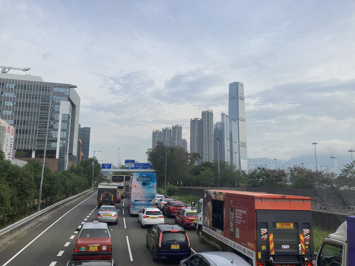 RememberingHK's tweet photo. I think about those who blamed protestors for causing major traffic congestions in 2019. Will they call the h k p f out? https://t.co/dmcMxMnq61