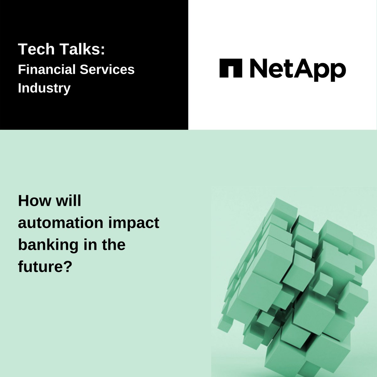 Join Eric Becker, <a href="/WWT_inc/">World Wide Technology</a>’s Technical Solutions Architect, on the 9th June at 1 pm AEST for a webinar with <a href="/NetApp/">NetApp</a> exploring how #automation can enable greater efficiency and enhanced customer service across the #finserv sector 🙌. Register today! ow.ly/WBMY30rJImi