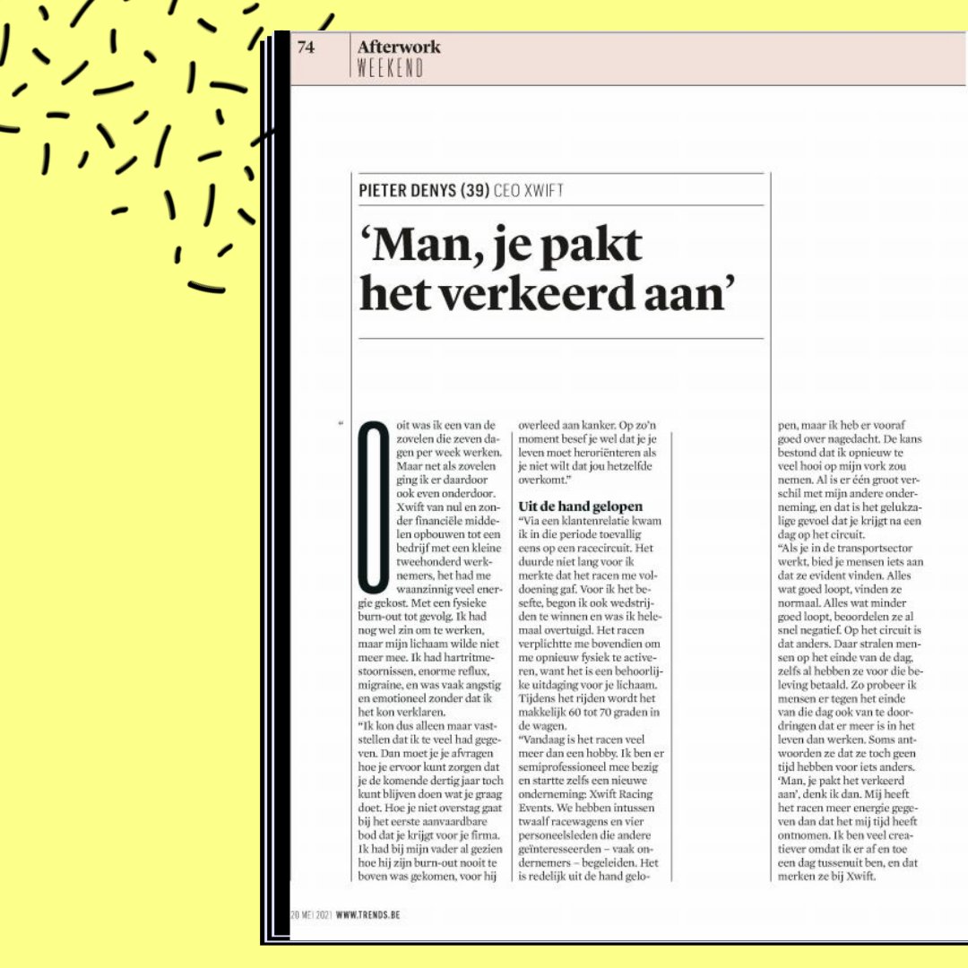 Wavemakers_eu's tweet image. Over een bedrijf van nul opbouwen tot een succesvolle onderneming, burn-out ’s en een uit de hand gelopen hobby. Vorige week nodigde Pieter Denys van XWIFT @trends_be uit om de wereld van de racerij te ontdekken op het circuit van Zolder. #PR by #Wavemakers