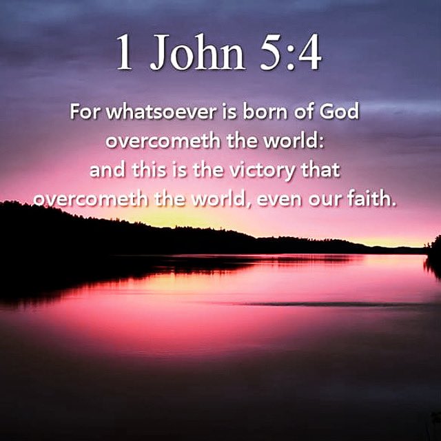 Faith is the victory, O glorious victory, that overcomes the world! #faith #victory #overcome