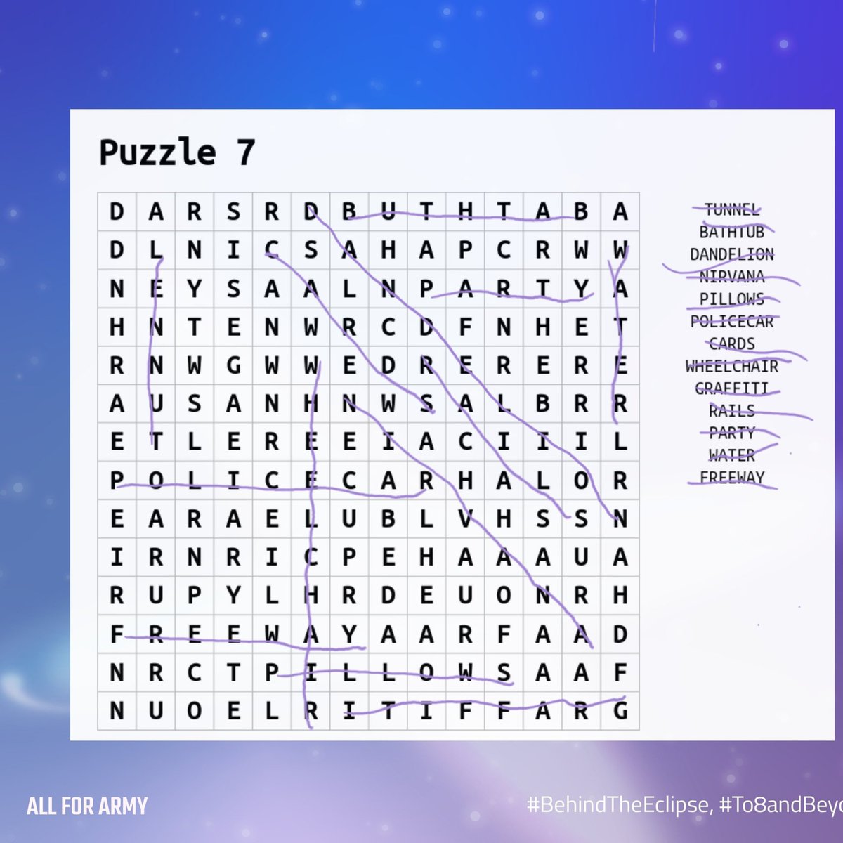 roksan26's tweet photo. @allforarmy I forgot to attached the photo. 😅🤣 
And my answer is RUN 💜

#BehindTheEclipse  #To8AndBeyond💜 https://t.co/AGNLf5FTtE
