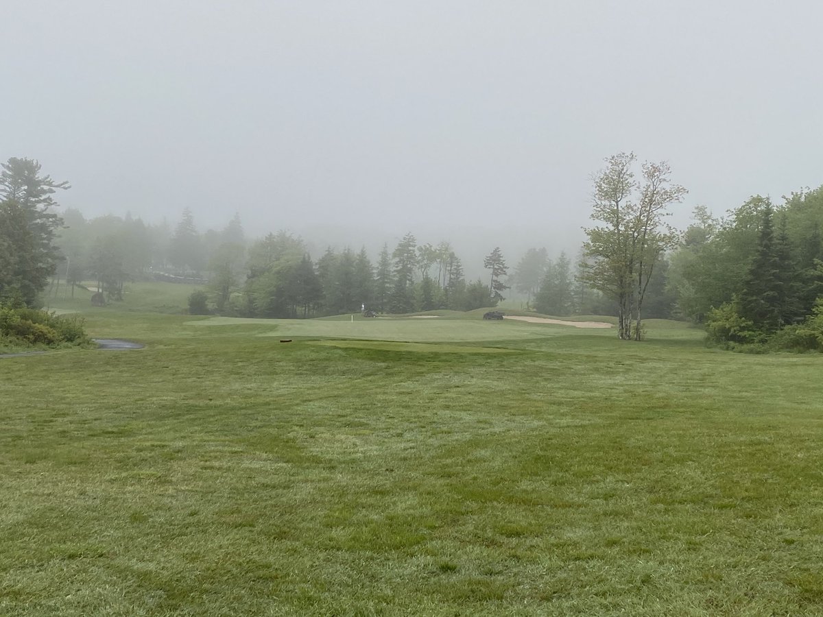 A little Scottish mist to start the morning.