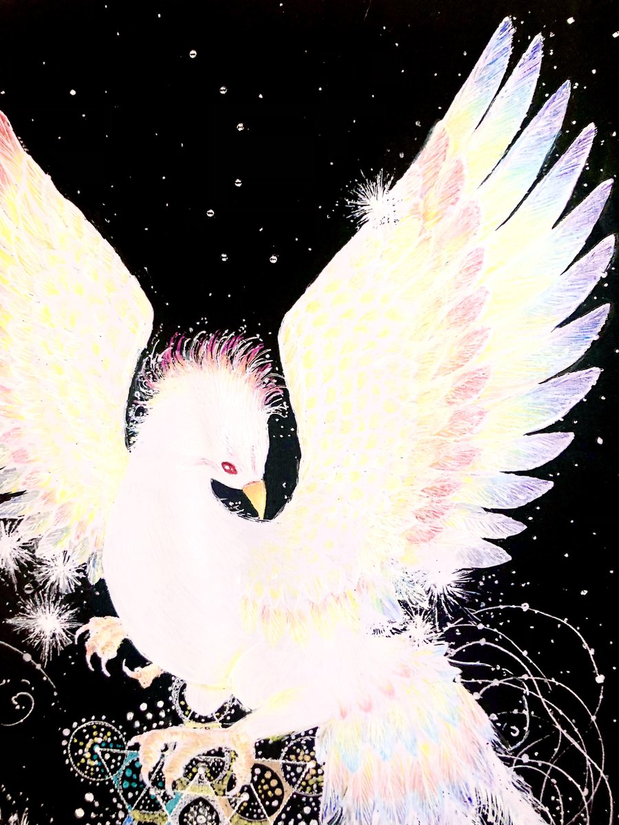 開運絵画 ❀陽気アマテラス陽花鳳凰様❀ 開運絵画 ❀陽気