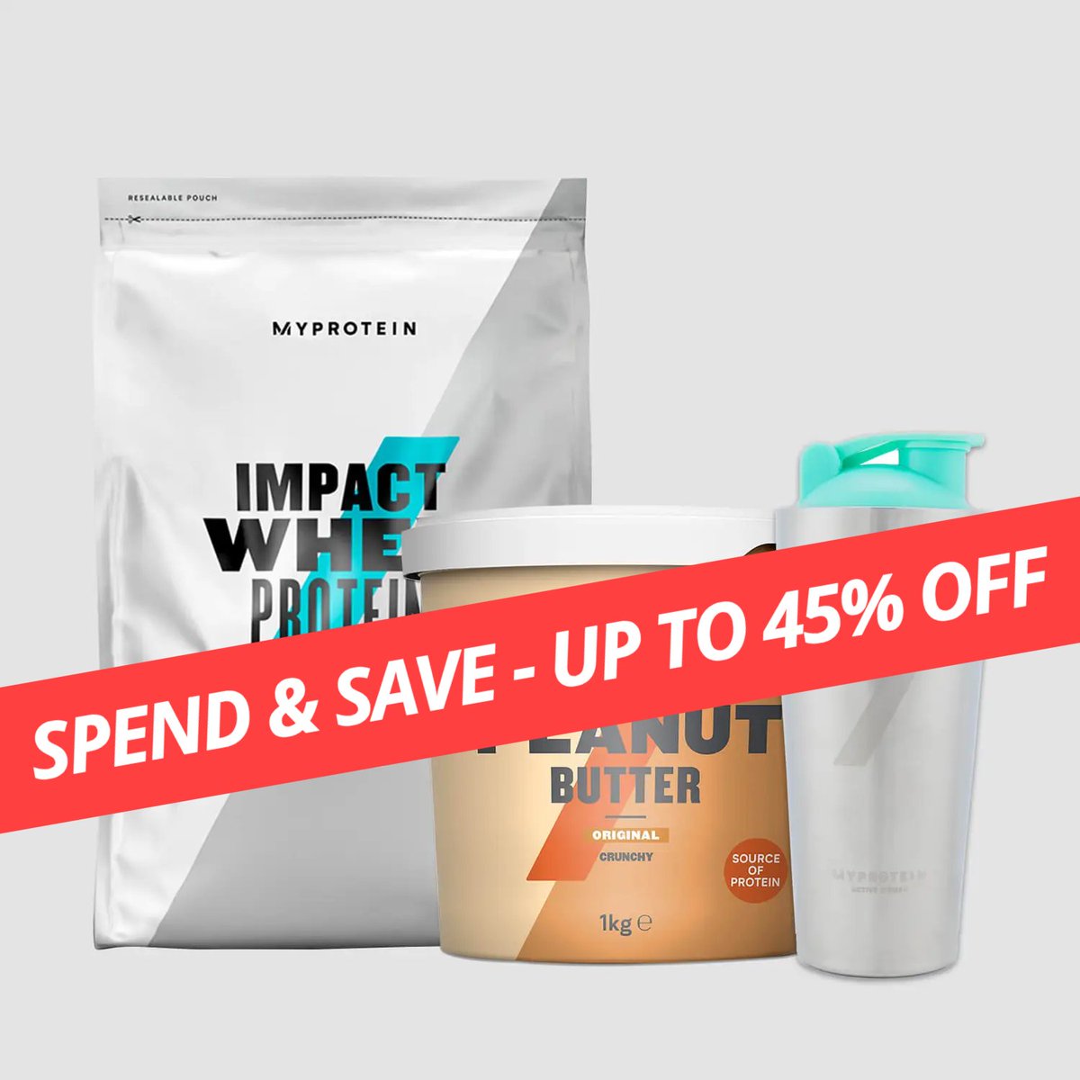 Spend &amp; Save - Save up to 45% Off your order at #Myprotein
Visit our website for the discount code:
bit.ly/3g91FjV