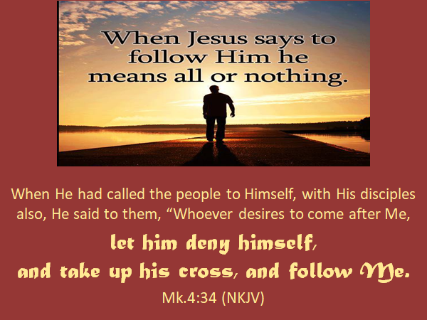 Grace_nMercy's tweet photo. Following Jesus – Crucify the sinful self,
                     Surrender the will,
                      And
                    Give Him complete authority over life.

#Bible #AllToJesusISurrender https://t.co/4a3C0rWhcx