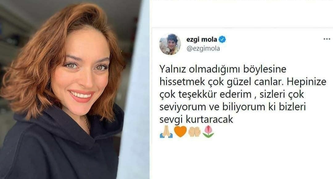 gercek__fenerli's tweet photo. Ülkemizde ki, Tacizcilere ve Sapıklara, Sosyal Medya Hesabından, Ağzına Geleni Söyledi Diye, Sanatçı Ezgi Mola'ya Dava Açılmış.. 🤔🤔😠😠 

Ezgi Mola Yalnız Değildir..!! ❤️❤️ 

#EzgiMolaYanlızDeğildir 
#gunaydin 
#Cuma https://t.co/x8w4KClWnz