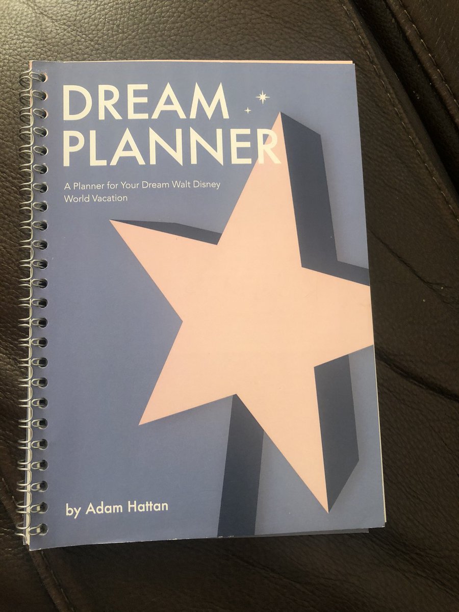 rachyleigh30's tweet photo. I’m so happy to be finally getting to use my dream planner guide from @adamhattan this is so exciting #adamhattan #dreamguide #WaltDisneyWorld https://t.co/j40tJXA610