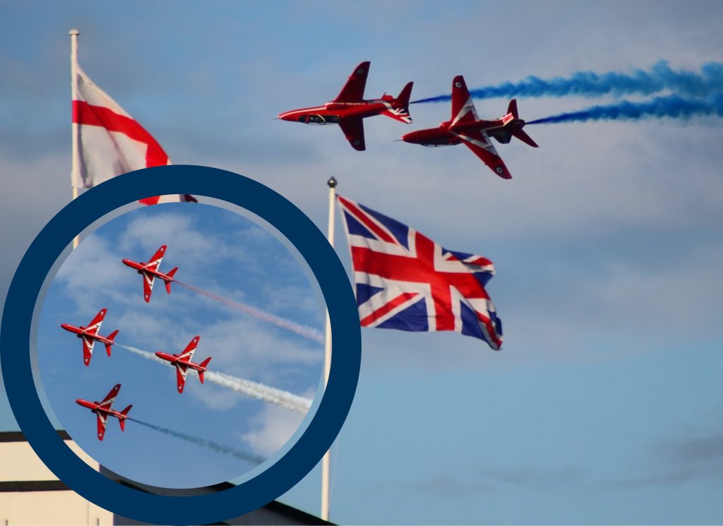 NEWS | The red arrows will be visible over parts of Herefordshire today and this weekend – MORE DETAILS 👉 yourherefordshire.co.uk/all/news/news-…