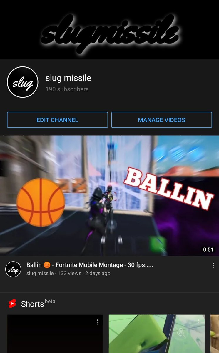 slugmissile's tweet photo. 190 Subscriber finally...
https://t.co/LDCDPs2vQG
#Fortnite #Subscribers #YouTuber #Fortnitemobile https://t.co/OiNyFvhARA