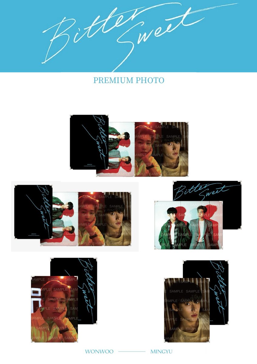 SEVENTEEN WONWOO × MINGYU 'Bittersweet' Official Merch ☕🍫