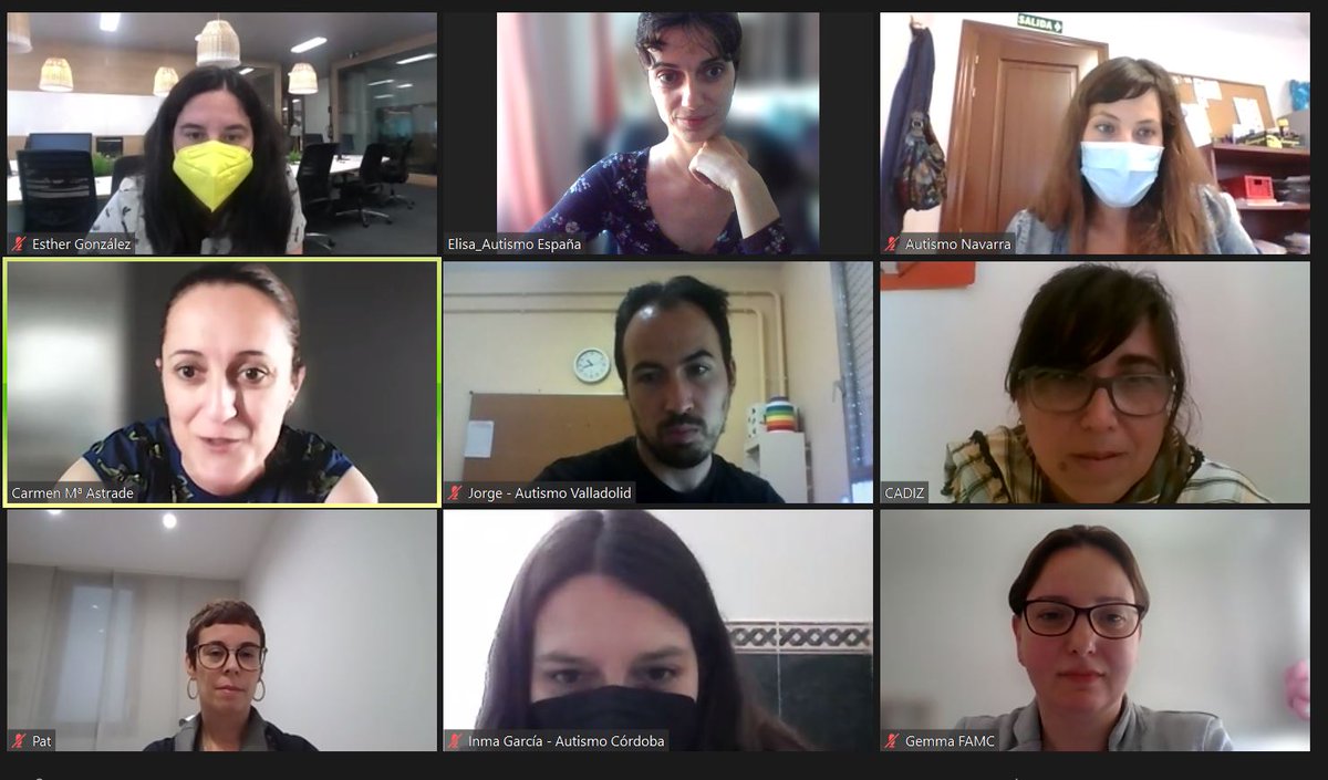 Autismo_Espana's tweet photo. Gracias a las 8 entidades participantes en la convocatoria #TICTEA, de 
@Autismo_Espana
 y   
@fundacionorange, por contarnos los logros y retos de sus proyectos para mejorar la calidad de vida de las personas con #TEA #autismo a través de las #TIC: https://t.co/TotpbHBaEM